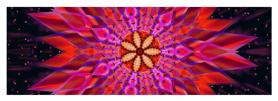 Quantum Star Flower - Yoga Mat