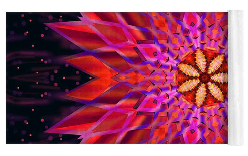 Quantum Star Flower - Yoga Mat