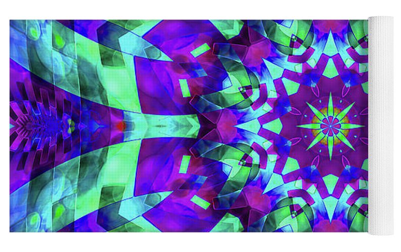 Rocket Mandalas - Yoga Mat