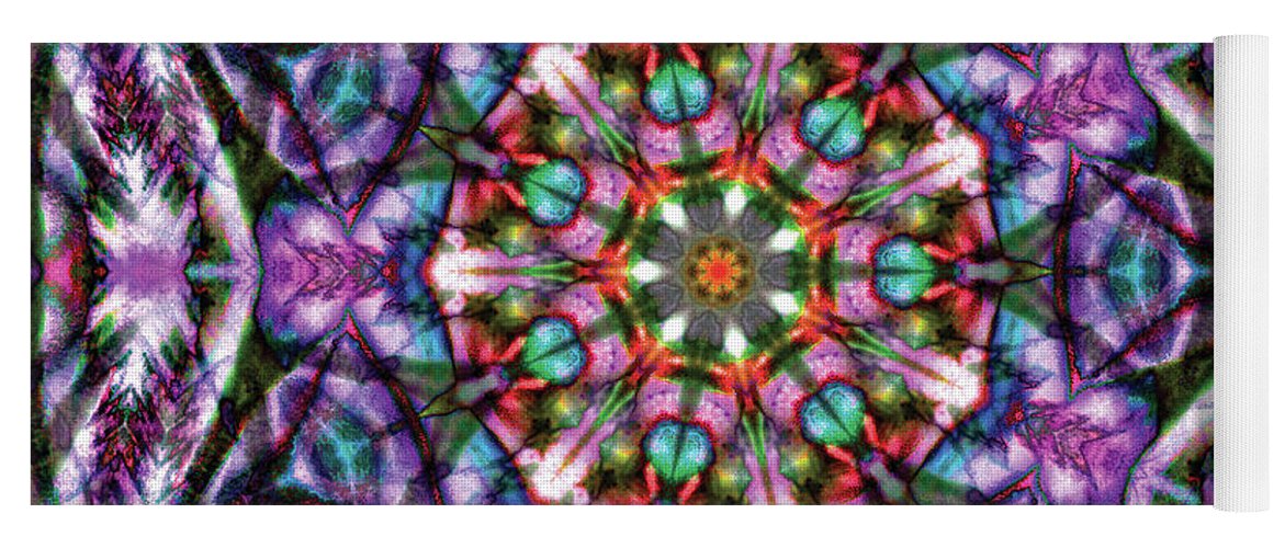 Rose of Sharon Mandala - Yoga Mat