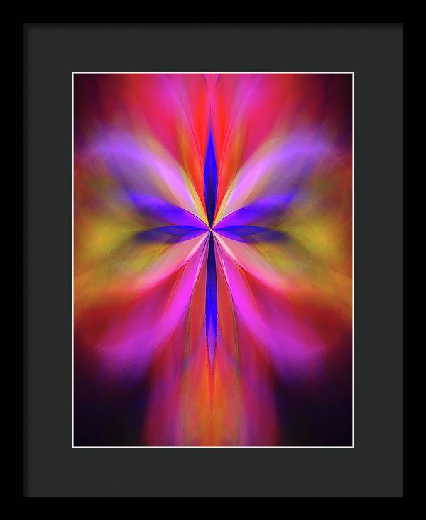 Sacred Dragonfly - Framed Print