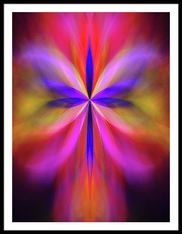 Sacred Dragonfly - Framed Print