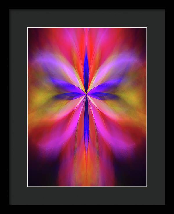 Sacred Dragonfly - Framed Print