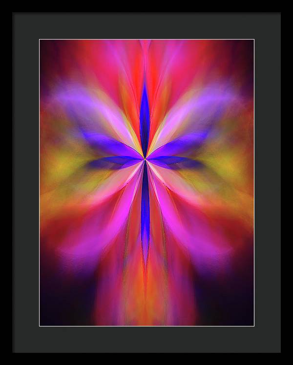 Sacred Dragonfly - Framed Print