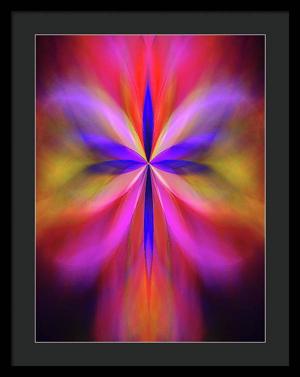 Sacred Dragonfly - Framed Print