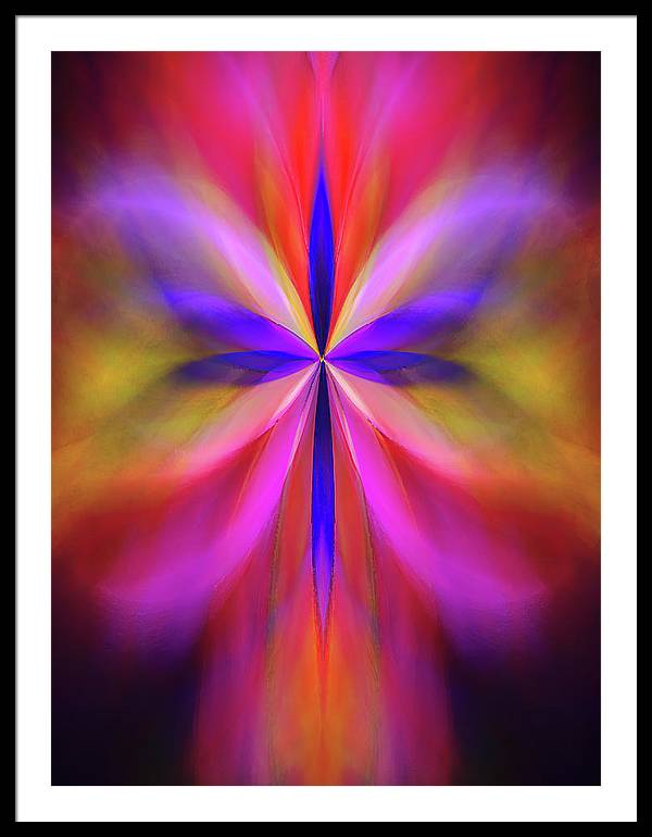Sacred Dragonfly - Framed Print