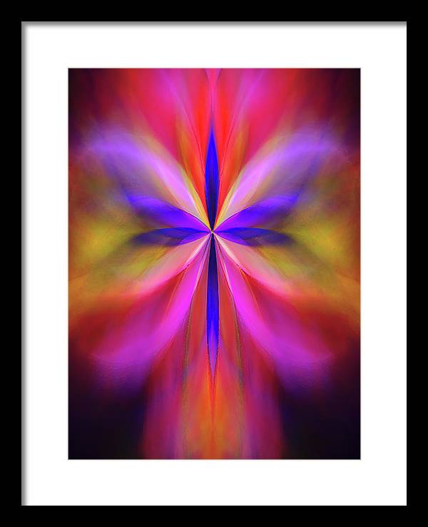 Sacred Dragonfly - Framed Print