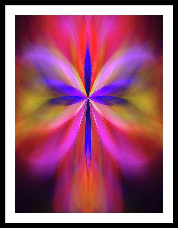 Sacred Dragonfly - Framed Print