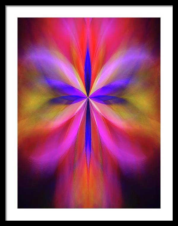 Sacred Dragonfly - Framed Print