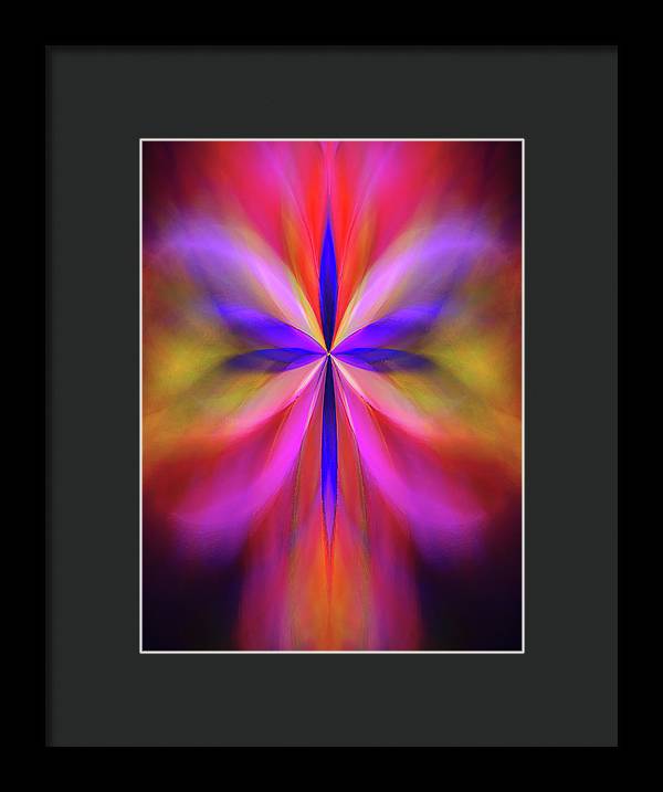 Sacred Dragonfly - Framed Print