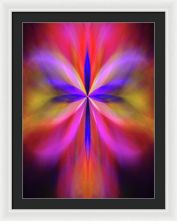 Sacred Dragonfly - Framed Print