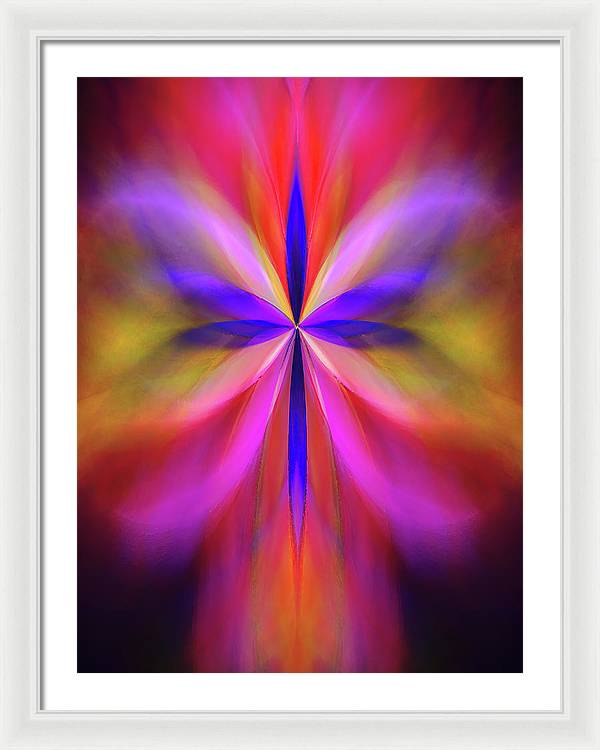 Sacred Dragonfly - Framed Print