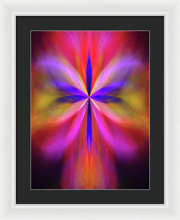Sacred Dragonfly - Framed Print