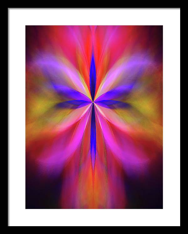 Sacred Dragonfly - Framed Print