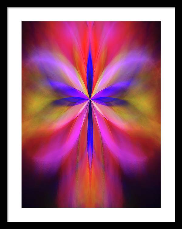 Sacred Dragonfly - Framed Print