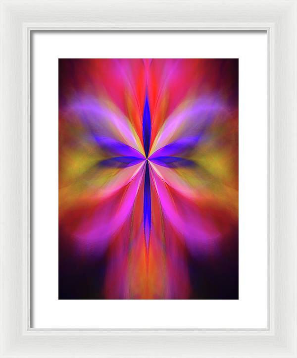 Sacred Dragonfly - Framed Print