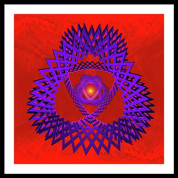 Unfolding - Framed Print