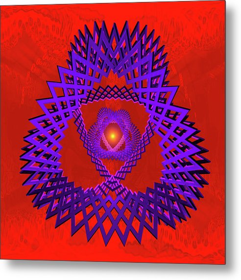 Unfolding - Metal Print