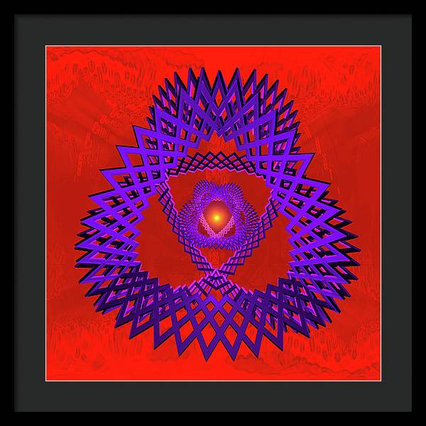 Unfolding - Framed Print