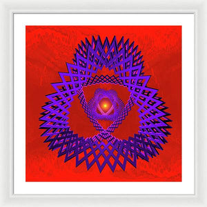 Unfolding - Framed Print