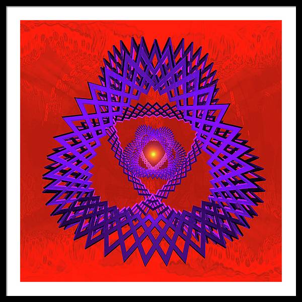 Unfolding - Framed Print