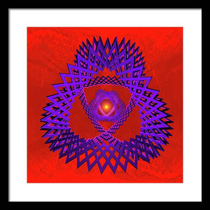 Unfolding - Framed Print