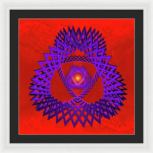 Unfolding - Framed Print